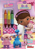 Doc McStuffins Feelin Good Fat Crayon Book to Color