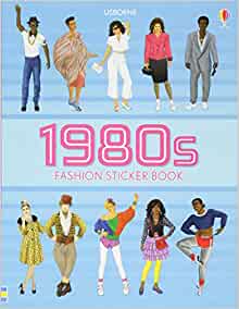 1980s Fashion Sticker Book