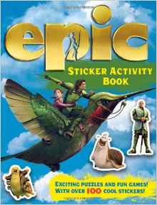 Epic Sticker Activity Book Epic Film Tie in Spiralbound