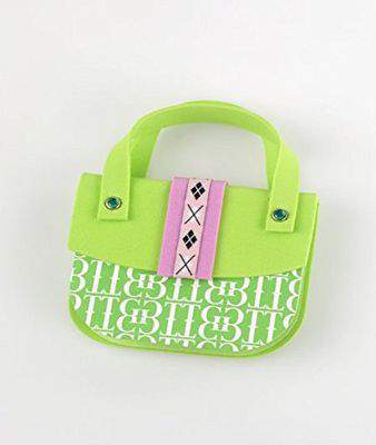 HANDBAG NOTES GREEN ARGILE