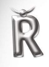 Initial Keyring Letter R
