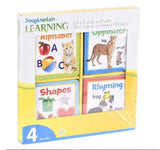 Lift-a-Flap Book Set - Rhyming, Shapes, Opposites, Alphabet