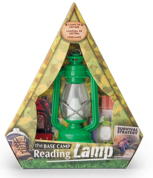 The Base Camp Reading Lamp - Green