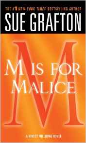 M is for Malice Kinsey Millhone Mass Market