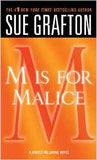 M is for Malice Kinsey Millhone Mass Market