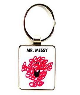 Mr Men and Little Miss Keyrings - Mr Messy