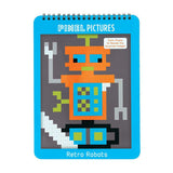 Mudpuppy Retro Robots Pixel Pictures