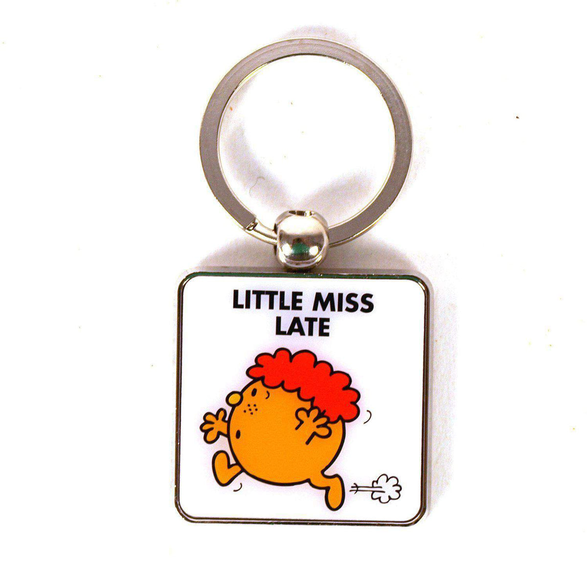 NEW Mr Men Keyring Little Miss Late