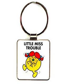 NEW! Mr Men Keyring Little Miss Trouble