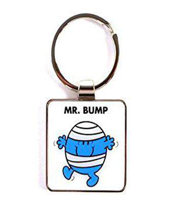NEW! Mr Men Keyring Mr Bump