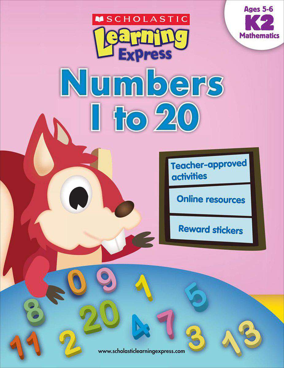 Numbers 1 to 20 K2 Scholastic Learning Express