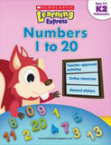Numbers 1 to 20 K2 Scholastic Learning Express