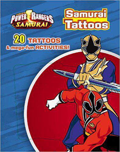 Power Rangers Tattoo Book