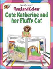 Read And Colour Cute Katherine and the Fluffy Cat