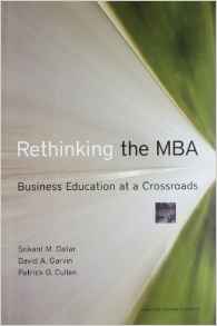 Rethinking the MBA Busine Education at a Crossroads