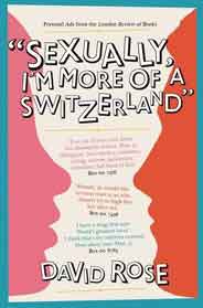 Sexually Im More of a Switzerland Personal Ads from the London Review of Books