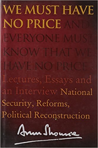 We Must Have No Price: National Security, Reforms, Political Reconstruction