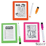 Write-and-Erase Board Blister Box Indigo - Dena Designs